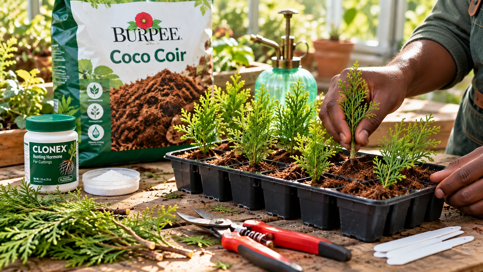 Burpee Organic Coconut Coir Seed Starting Mix